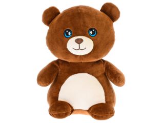Obrázek z Medvěd plyš 37cm spandex 0m+ v sáčku 
